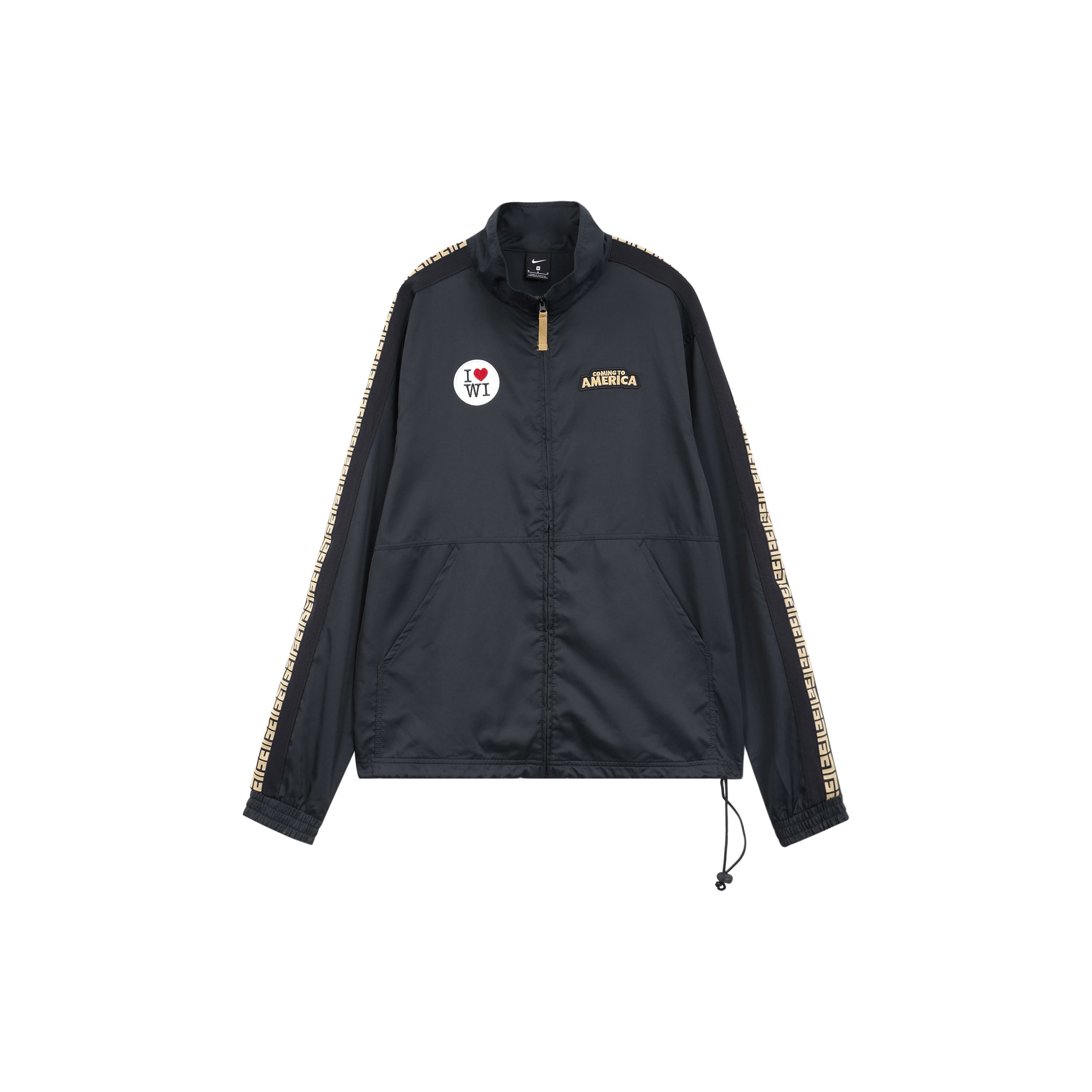 

Мужские баскетбольные куртки Nike Giannis Coming To America черные CQ6309-010 S