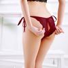 Nightwear Sleepwear Bowknot Lace G-string Crotchless Underwear Open Crotch Sexy Bondage Panties
