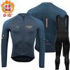 Long Sleeve Cycling Jersey Road Mountain Biking Quick Dry Breathable Thermal Top Winter