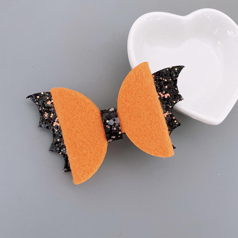 Bandeau Citrouille d'Halloween Squelettique & Pinces à Cheveux Mignonnes pour Enfants