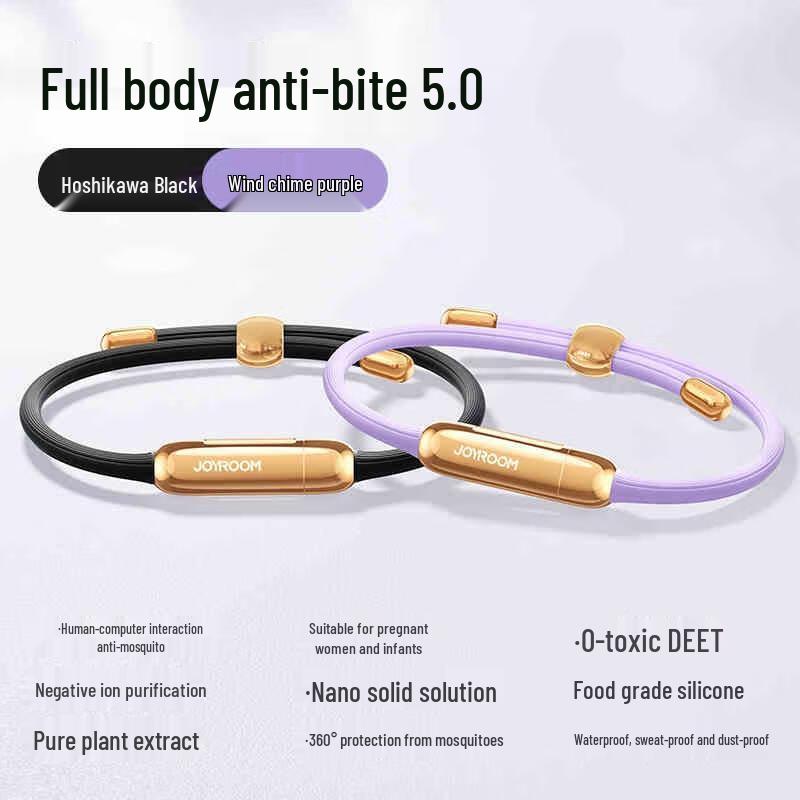 Miling Plant Essential Oil Mosquito Repellent Bracelet Set