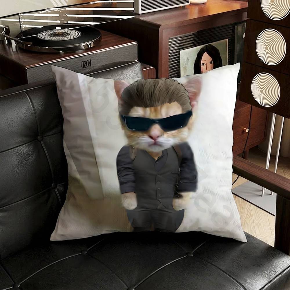 Albert Wesker P Pillow Case Sofa Living Room Bedroom Headboard Backrest Cushion Square Cushion Nap Time