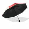 1pc Bow PrintAutomatic Open/close Folding Umbrella, Compact Portable Travel Umbrella, Perfect Birthday/Holiday, Cute Umbrella y019