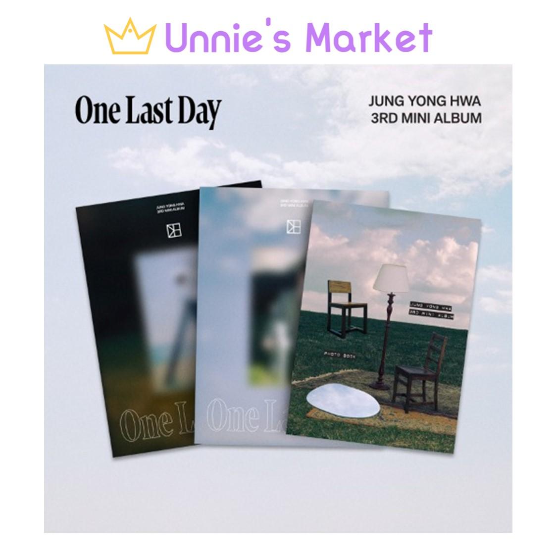 

[Предзаказ] JUNG YONG HWA - One Last Day ФОТОКНИГА Вер.. / 3-й мини-альбом Random ver.