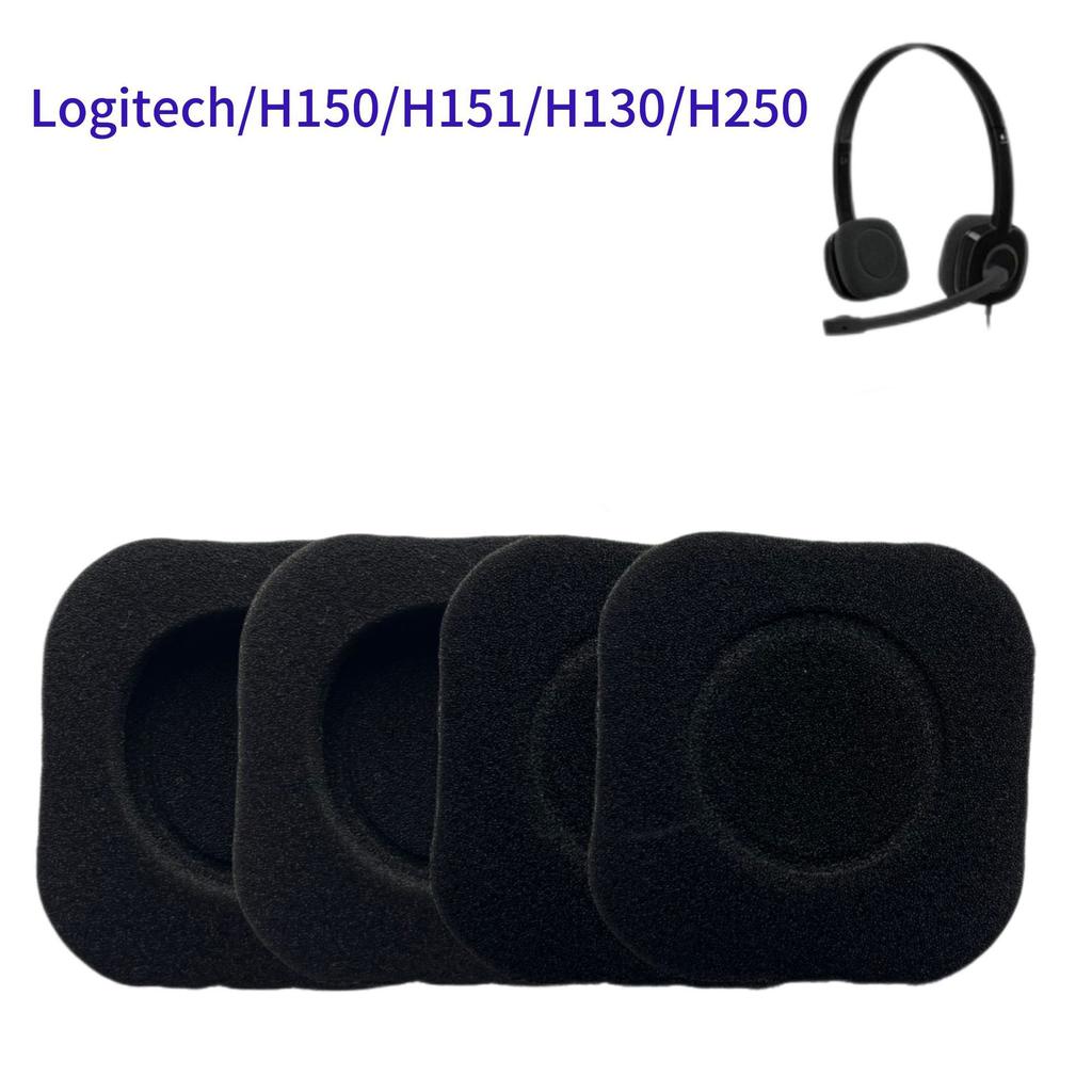1 Pair Headphone Ear Pads for Logitech H150/H151/H130/H250 Replacement Sponge Cushions
