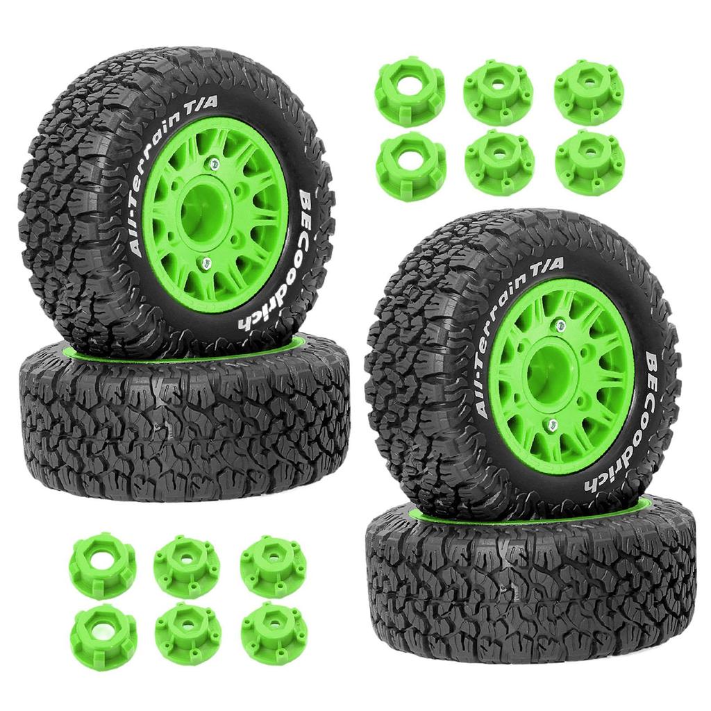 4 Pieces Tires DIY Accessory Easy Installation Model Spare Part Replacement Upgrade Accessories