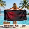 Custom Text Beach Towel, Soft Absorbent Swimming Multi-use TowelBenfica FC