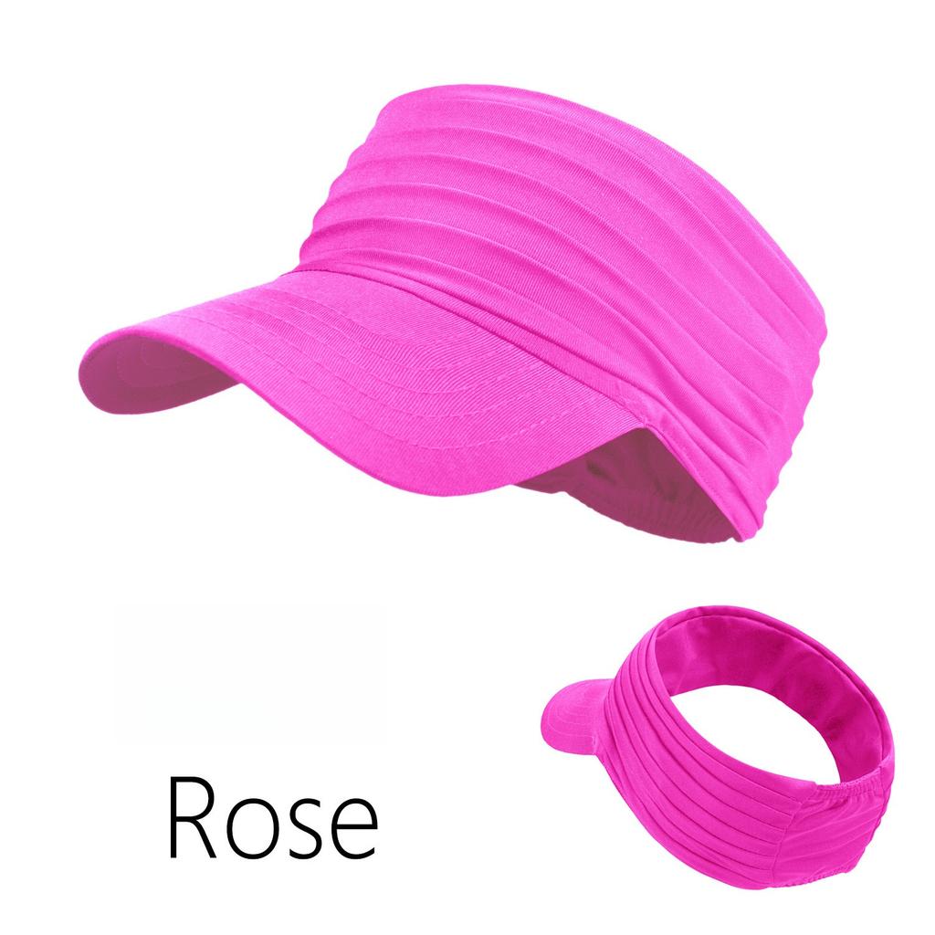 Sports Visor Cap Unisex Outdoor Running Sun Hat Spring/Summer Elastane Sun Hat