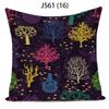 Home Decor Cushion Cover Abstract Creative Botanical Art Print Office Sofa Pillow Cover