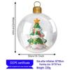 Outdoor Christmas Inflatable Ball Decoration for Parties and Courtyards