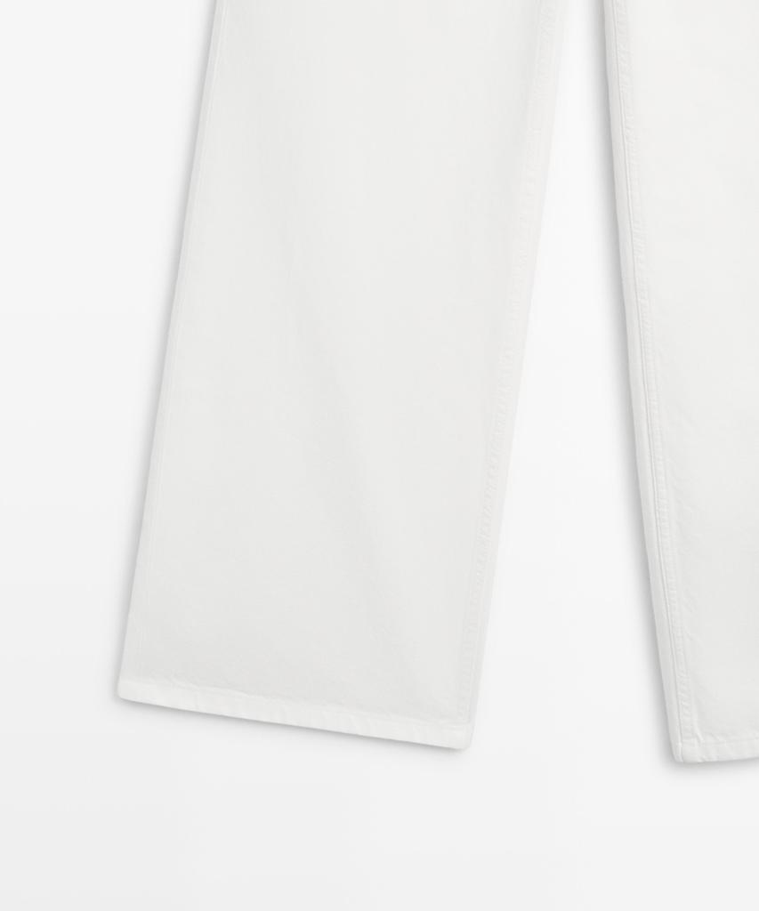 Masimodutti High-Rise Wide-Leg Jeans
