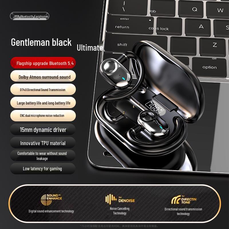 Douyin JM18 Rotatable Ear-hook Open-ear Sports Bluetooth Earphones