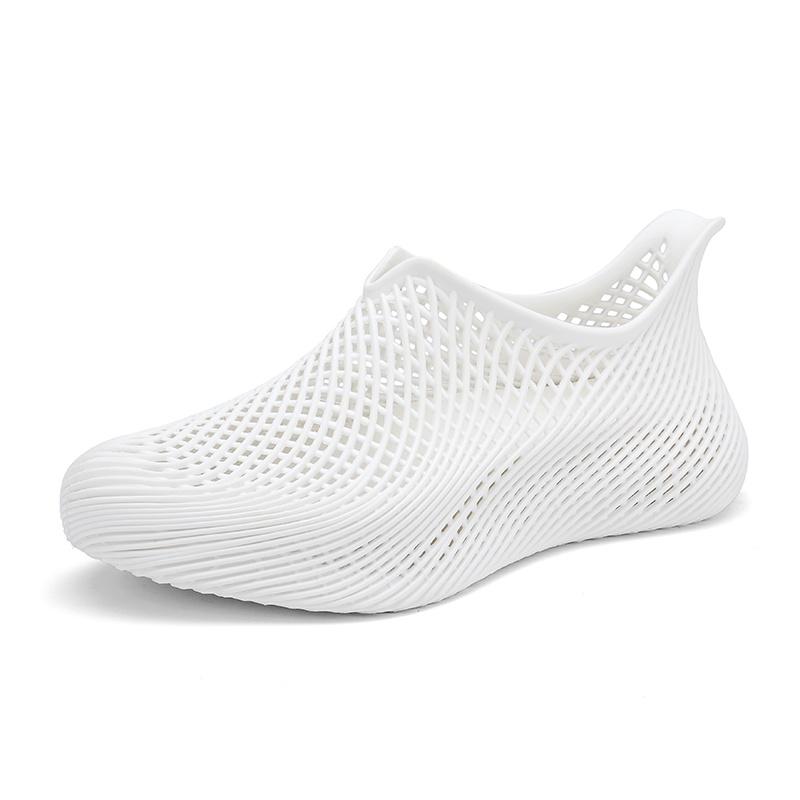 Tênis de Corrida Unissex 3D001 Textura 3D Respirável Casal Esportivo Casual Sapatos para Caminhada Leve Confortável Respirável Antiderrapante