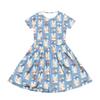 Girl Summer Dress Color & Print Short Sleeve Dress With Pocket Casual Dress Shorts Sleeve Party Dress Easter Day