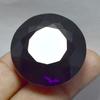 Natural Purple Amethyst Loose Gemstone Round Cut 90.55 Ct for Jewelry Making and Gem Collections