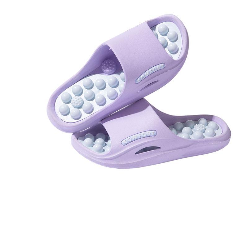 

2025 Unisex Non-slip Acupoint Massage Slippers for Home & Shower 38-39