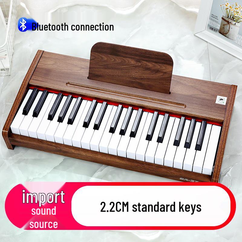 

25-Key and 37-Key Wooden Electronic Keyboard Piano Toy for Children