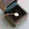 Butterfly Shell Necklace with Photo Album Frame - Gold Retro Design