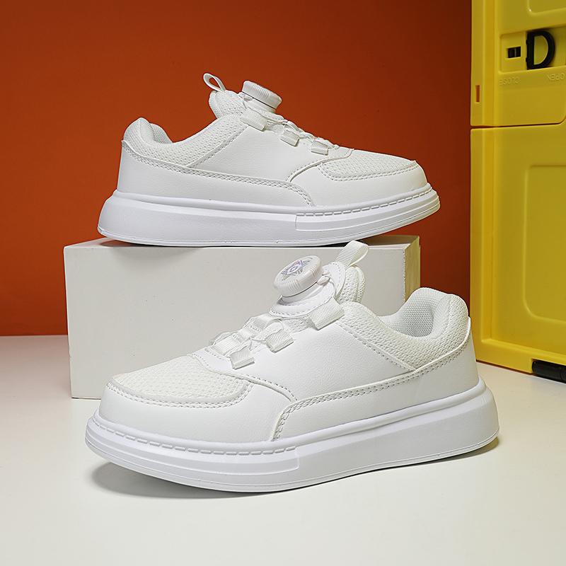 

Новая детская модная дышащая обувь для скейтбординга, детская спортивная обувь для бега, удобные кроссовки для мальчиков и девочек 39 белый