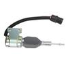 24V Engine Diesel Shut Off Solenoid 3932530 Fuel Shutdown Flameout Solenoid Replacement for Cummins