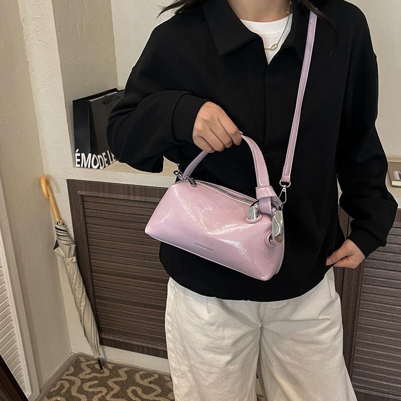 Urban Minimalist Pu Shoulder Bag With Zipper Pockets For Daily Use Female
