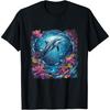 Sea Ocean Animal Art Dolphin Ocean Sea Animal Dolphin Lover T-Shirt