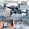 2025 Nový XT808 GPS Dron 4K Profesionální HD Duální Kamera Dron Bezkartáčový Motor 5G WIFI FPV Skládací RC Kvadrokoptéra Vrtulník Hračky
