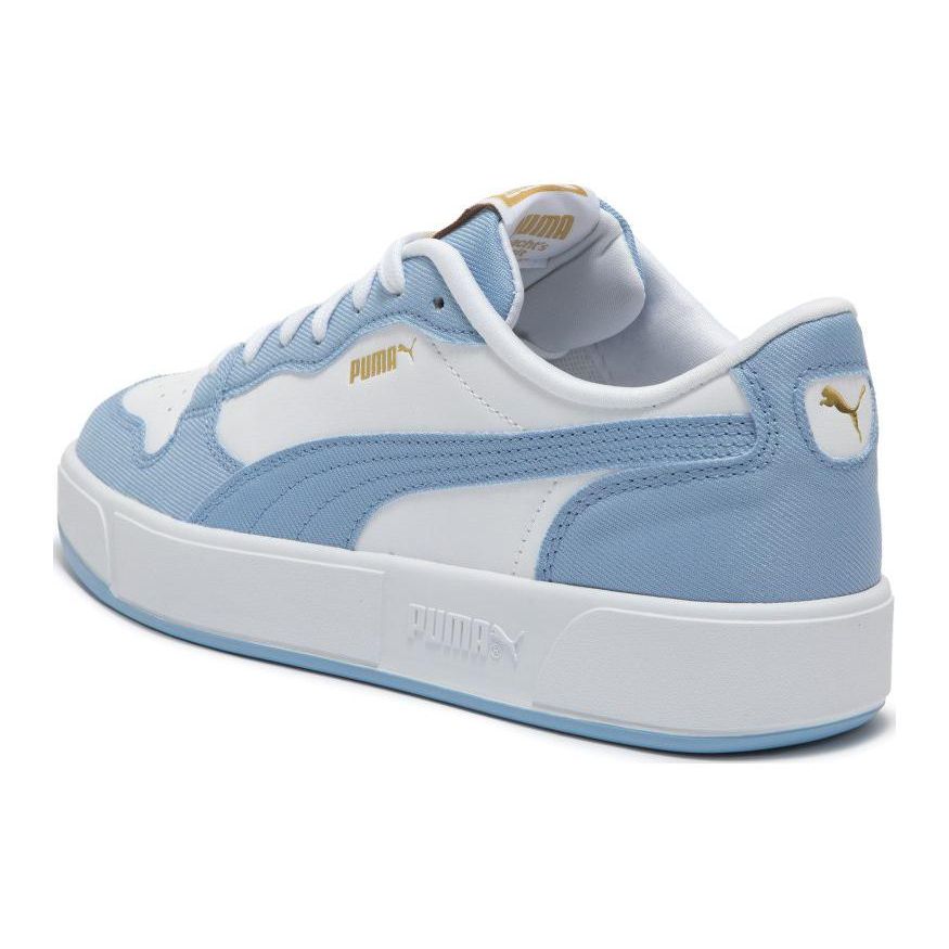 Puma LX Court Low Denim Simple Comfortable Low-Top Sneakers Unisex Sneakers White Blue 399253-01