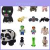 Entzückende Minecraft Plüschtiere mit weichen Creeper-, Enderman- und Wolf-Charakteren
