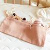 Pure Cotton Crepe Baby Crib Storage and Diaper Hanging Bag - Multiple Colors