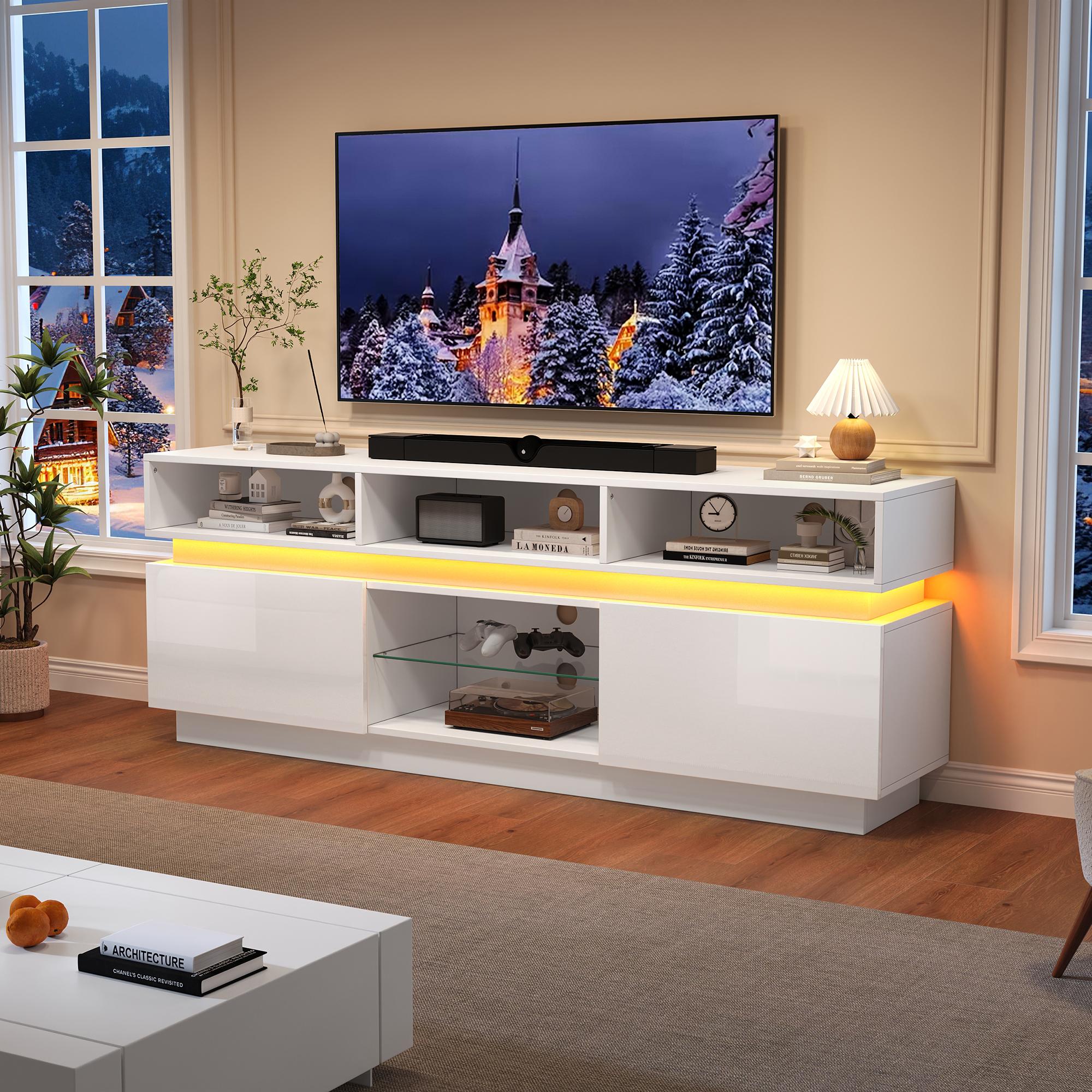 160*35*60 cm Liels TV statīvs, Plakanais