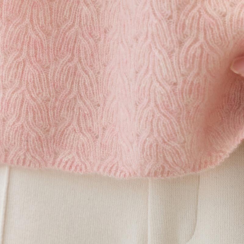 Srcr Women's 100% Cashmere Semi-High Neck Sweater