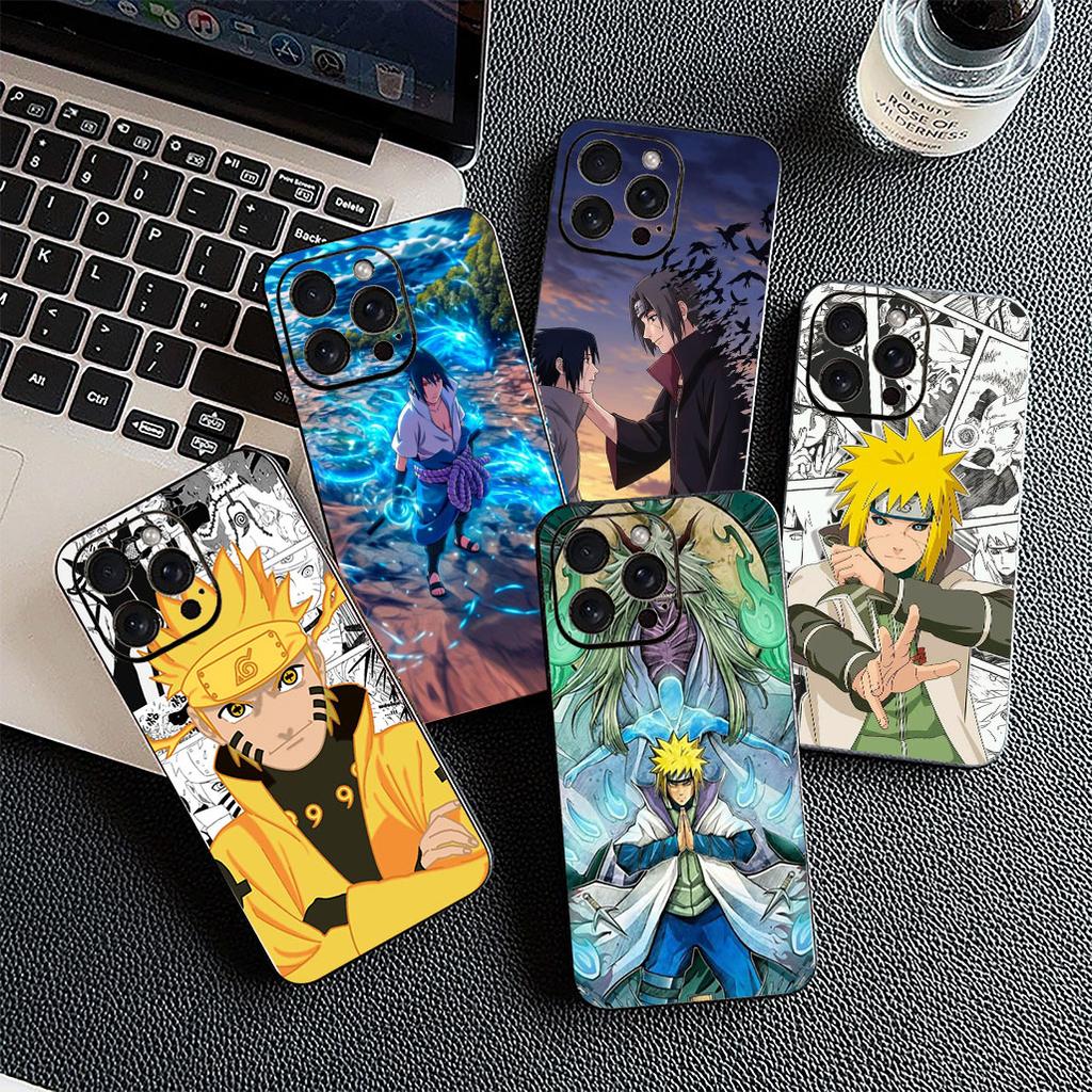 For Apple iPhone 12 13 Pro Max Mini ProMax X XR Air 13Pro XS Phone Cover Soft Case Namikaze Minato Narutos Uchiha Sasuke Itachi