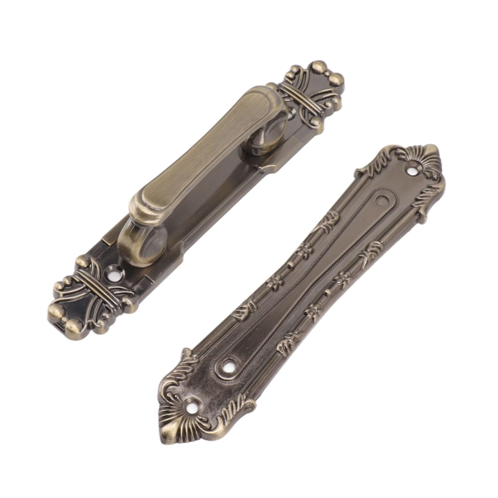 

Barn Door Handle Iron Rust Prevention Farmhouse Pulling Handles for Cabinets Closets Drawers Doors Wardrobes Antique