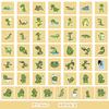 50 Cute Wind Animal Graffiti Stickers Suitcase Guitar Decoration Waterproof Stickers DIY Hand Account Stickers