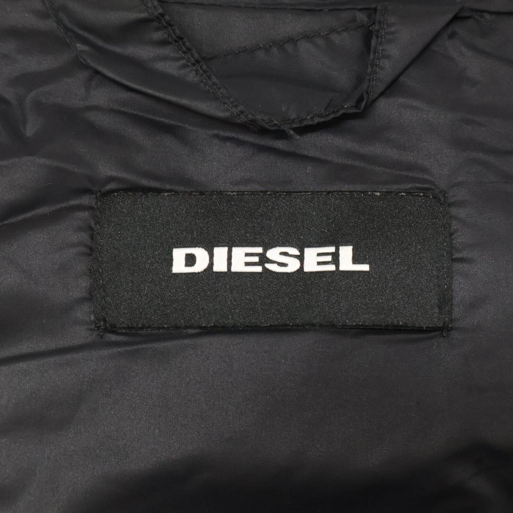 DIESEL [Domestic genuine] Hooded Jacket M blackUsed
