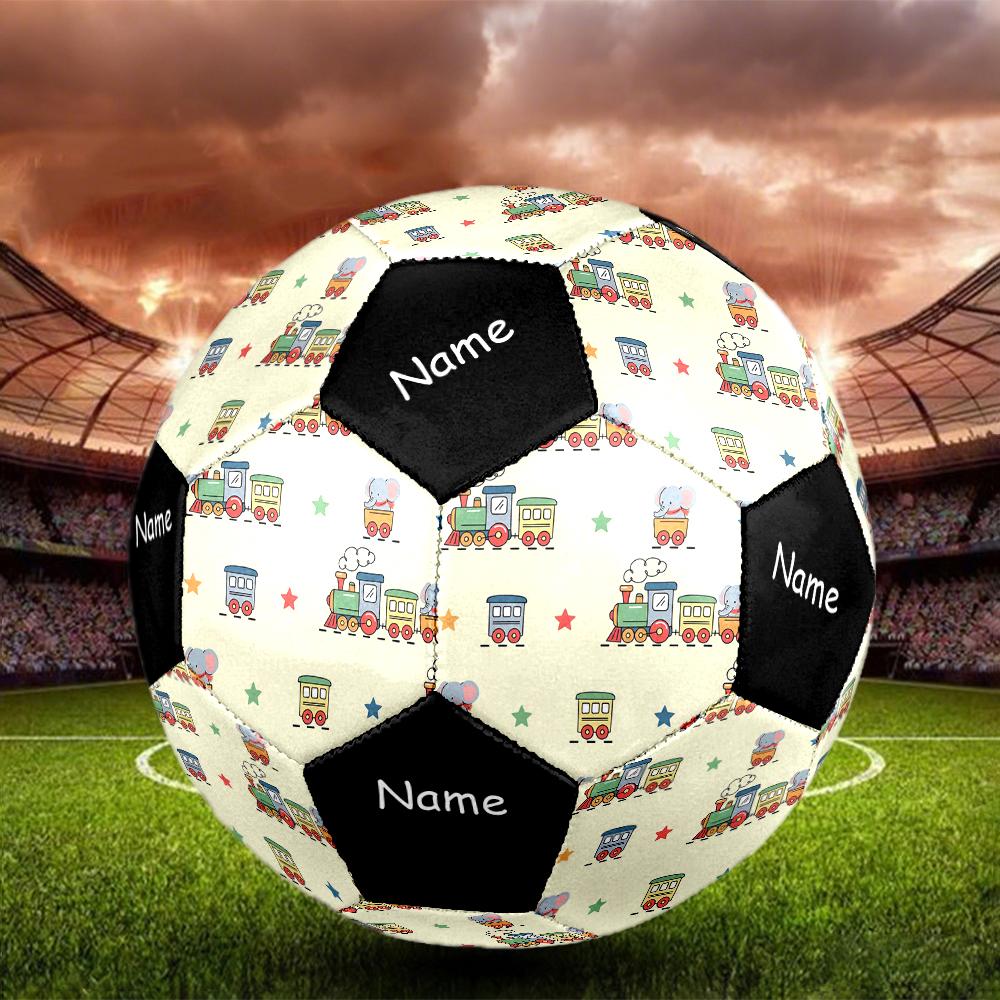 Custom Name Cute Cars Theme Size 5 Soccer Ball, Suitable for Both Indoor and Outdoor Matches, a Gift Suitable for Everyone.
