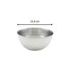 Stainless Steel Mixing Bowl 20.5 Cm In Diameter Fackelmann Basic Ref. 28660