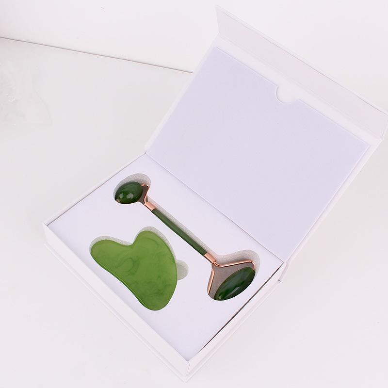 Meridian Gua Sha Facial Massage Roller Set