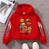 Spring Autumn Lightning Mcqueen Cartoon Children Hoodie Long Sleeve Pixar Car Print Kid Boy Clothes Fashion Pullover Sweatshirts