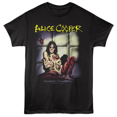 T-shirt Homme Alice Cooper Chambre capitonnée Camisole de force