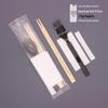 Disposable Bamboo Chopsticks & Fork Set