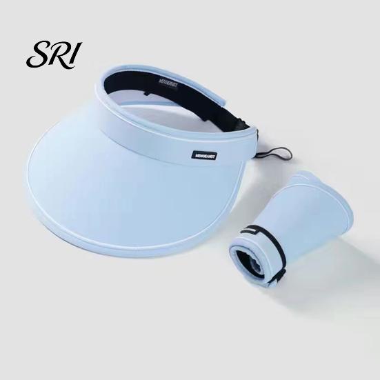 Air Circulation Hat Women Sun Empty Top Adjustable Buckle Foldable Cool Summer Outdoor Cap Cycling Hiking