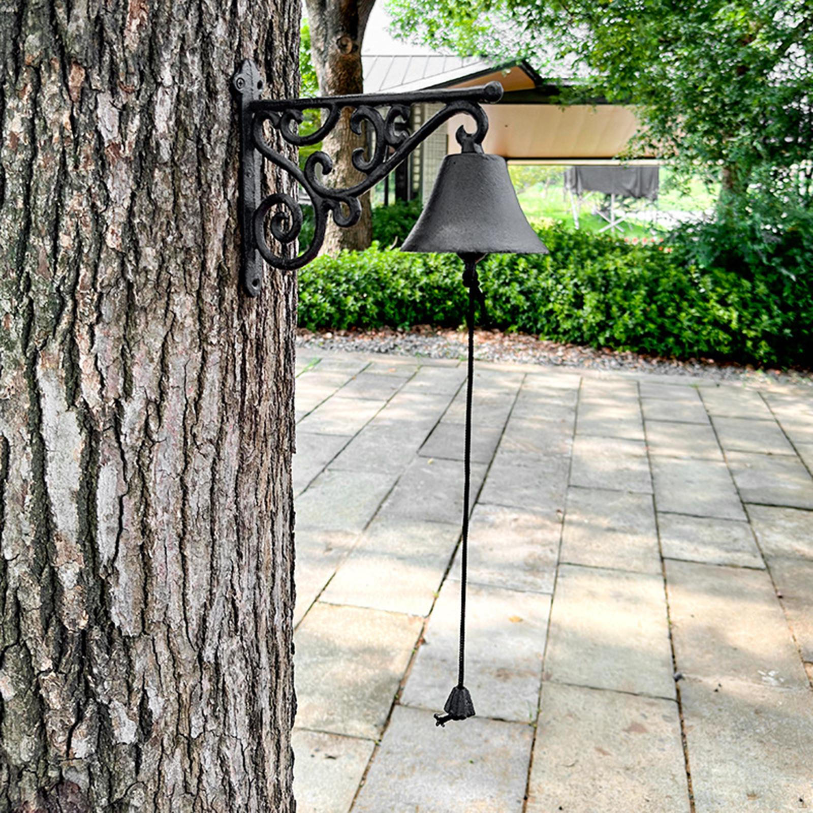 Dinner Bell Hanging Home Decor Outside for Farm House Garden