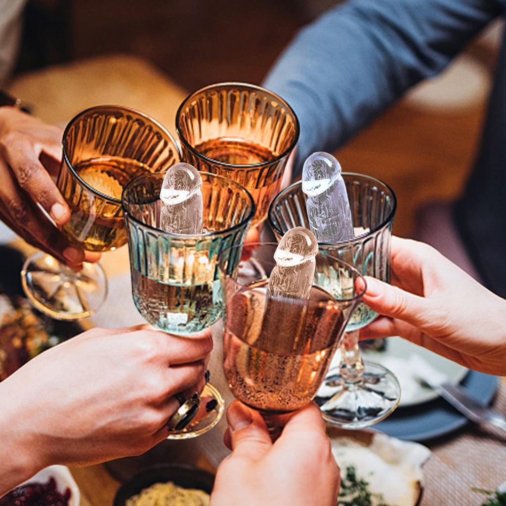 Funny Silicone Ice With Lid And Release Ice Maker And Fun Shape Multipurpose Molds Great For Parties And Events