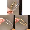 Minimalist Gold Plated Arrow Pattern Bracelet For Women Fashion Jewelry Accessory