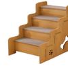 Dogs Ladder Puppy Stair Wooden Pets Puppy Essentials Dogs Accessories for Small Medium Older Cats High Bed Sofa Indoor Car