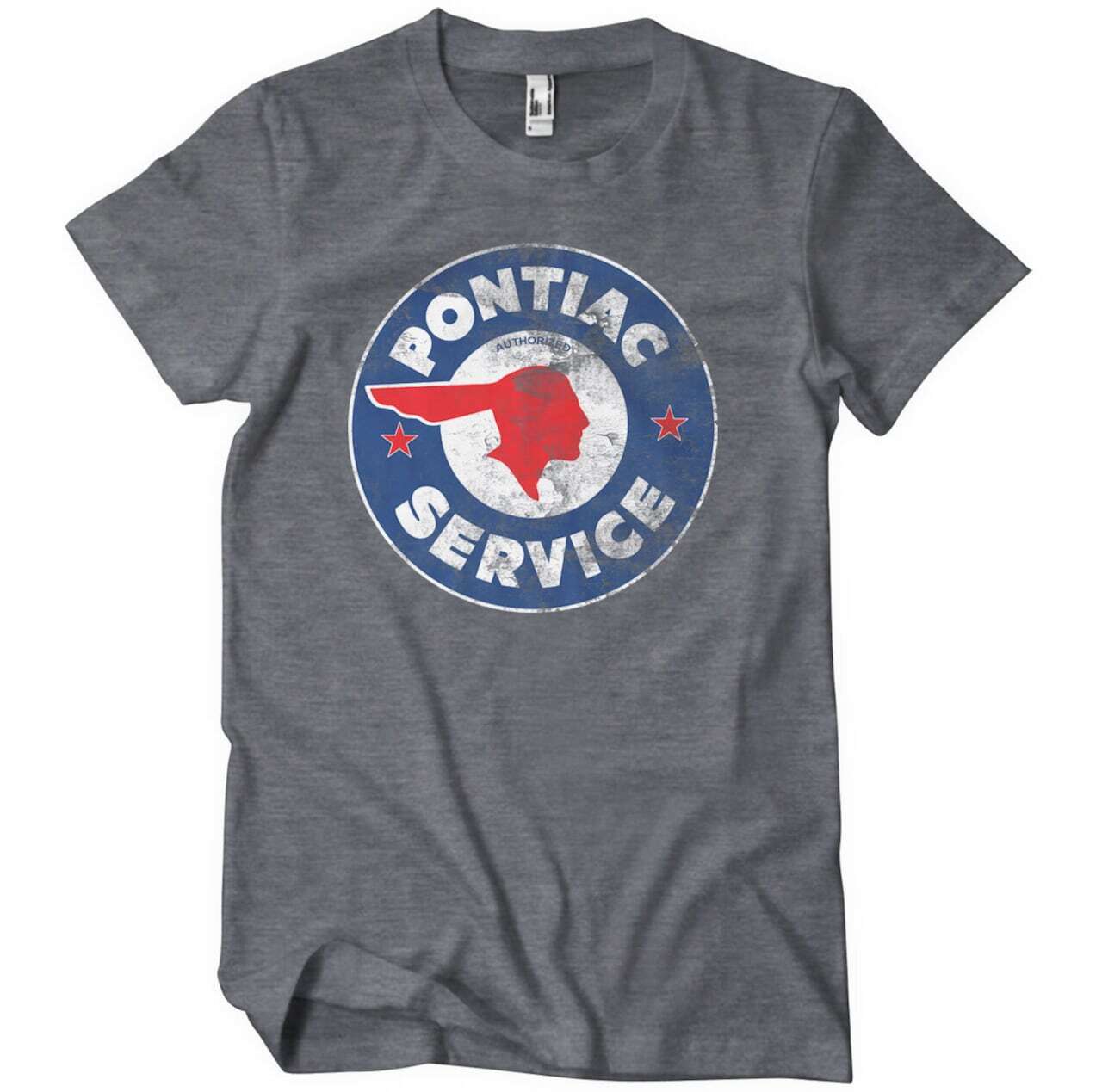 Officially Licensed Pontiac Service Logo Men s T-Shirt S
