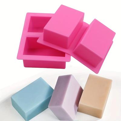 DIY Rectangular Silicone Soap Mold For Handmade Soap Making Tools Homemade Cake Molds And Kitchen Tools