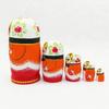 Traditional Russian Matryoshka Doll 5Piece/Set Wooden Stacking Nesting Doll Toy For Children Home Decors Souvenir Gift